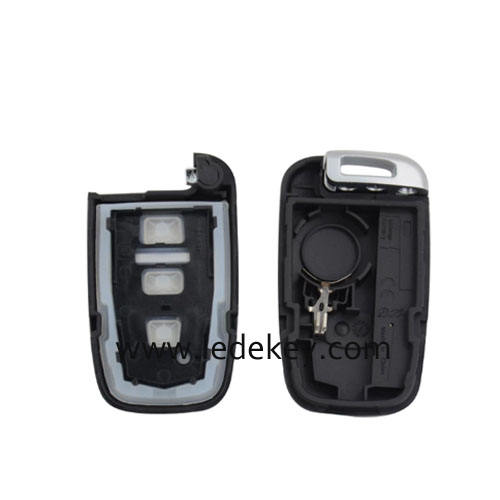 Hyundai 4 button smart key shell with Left Blade