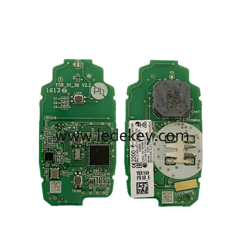Original Genuine Hyundai 3 Button Smart Key For Hyundai I30 2018 2019 Remote 433MHz  FCCID Number 95440-G3100 PN number SYEC3F0B1608
