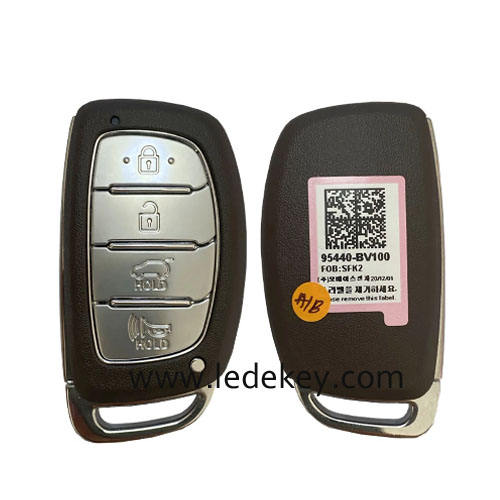 Original Hyundai 4 Button Smart Key For Hyundai Creta 2021 Remote 433MHz  FCCID Number 95440-BV100