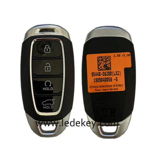 Aftermarket Hyundai 4 Button Smart Key For Hyundai Palisade 2020 Remote 433MHz 47 Chip FCCID Number 95440-S8200