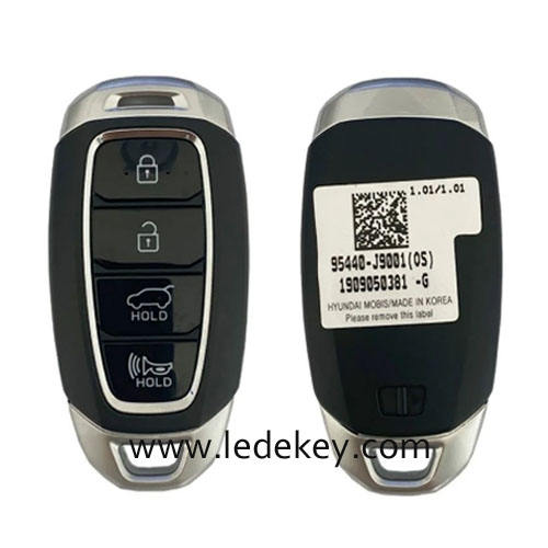 Original Hyundai 4 Button Smart Key For Hyundai Kona 2020 Remote 433MHz  FCCID Number 95440-J9001