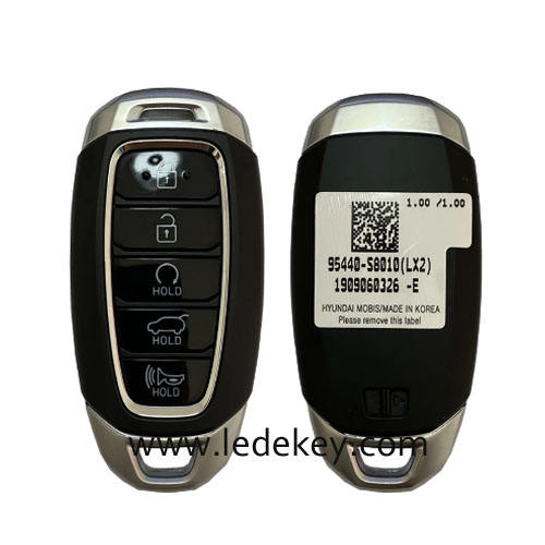 Original Hyundai 5 Button Smart Key For Hyundai Palisade 2020 Remote 433MHz  FCCID Number 95440-S8010