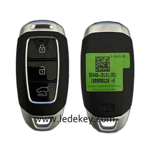 Aftermarket Hyundai 3 Button Smart Key For Hyundai Kona 2020+ Remote 433MHz  FCCID Number 95440-J9101