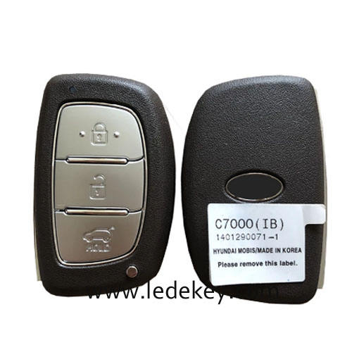 Aftermarket Hyundai 3 Button Smart Key For Hyundai I20 Remote 433MHz FCCID Number 95440-C7000