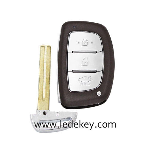 Aftermarket Hyundai 3 Button Smart Key For Hyundai Tucson IX35 2013 2014 2015 Remote 433MHz ID46 chip FCCID Number 95440-2S600