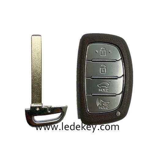 Aftermarket Hyundai 4 Button Smart Key For Hyundai Ioniq 2019-2021 Remote 433MHz ID47 chip FCCID Number 95440-G2500