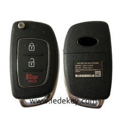 Original Hyundai 3 Button Smart Key For Hyundai HB20 Remote 433MHz 4D60 chip FCCID Number 95430-1S011 / 95430-1S001