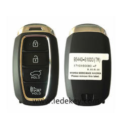 Aftermarket Hyundai 4 Button Smart Key For Hyundai Santa Fe 2019 2020 Remote 433MHz ID47 chip FCCID Number 95440-S1000 PN Number TQ8-FOB-4F19