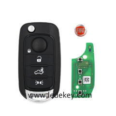 Fiat 4 button Remote Key 433Mhz MQB ID48 AES Chip For Fiat 500X Egea Tipo 2016+ MODEL 16FA