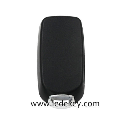 Fiat 4 button flip remote key shell with logo