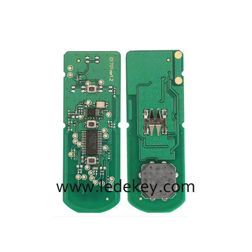 Mazda 2 Button smart key card with 433Mhz ID49 chip for MAZDA CX-3 Axela CX-5 Atenza Model SKE13E-01 SKE13E-02