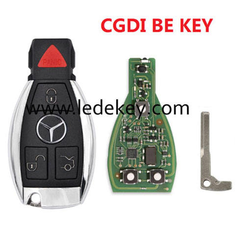 CGDI 4 button MERCEDES BENZ KEY 315mhz  (can change 315mhz to 433mhz)