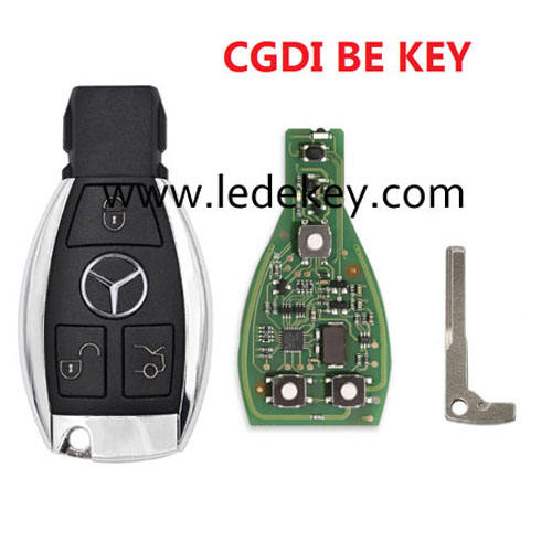 CGDI 3 button MERCEDES BENZ KEY 315mhz  (can change 315mhz to 433mhz)