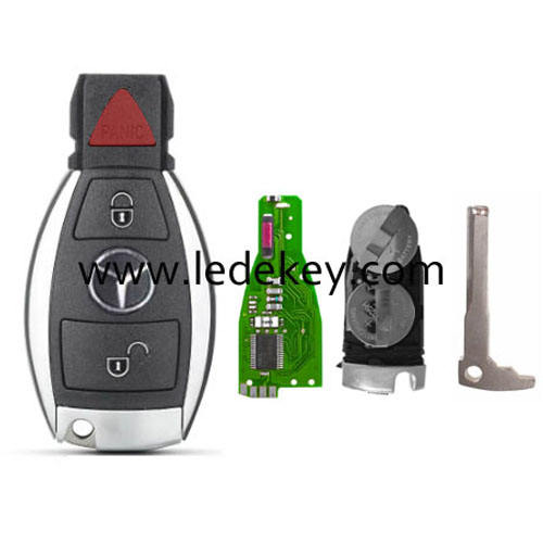 Benz 2+1 button remote key With 315Mhz (2 battery holder)