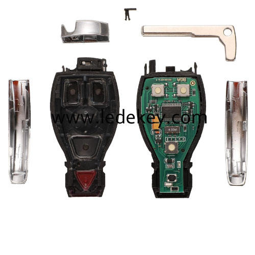 Benz 2 button remote BE=BGA=NEC key 315Mhz  (1 battery holder)