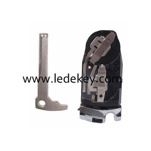 Benz 2+1 button remote key With 433Mhz  (2 battery holder)