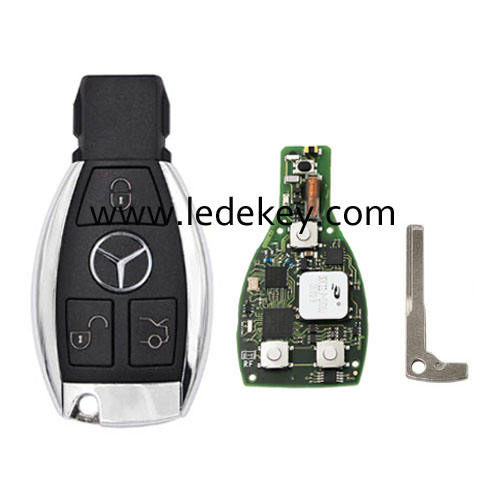 3 buttons CGDI MB BE key FBS3 Keyless for Benz Smart Key（can change 315mhz to 433mhz)