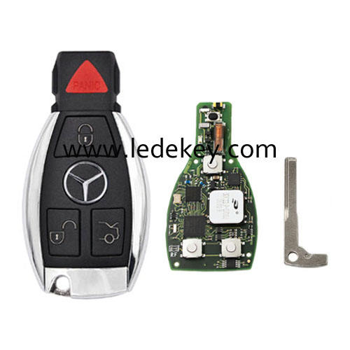 4 buttons CGDI MB BE key FBS3 Keyless for Benz Smart Key（can change 315mhz to 433mhz)