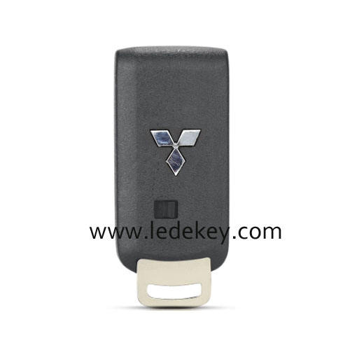 Mitsubishi 3 button smart key shell with logo