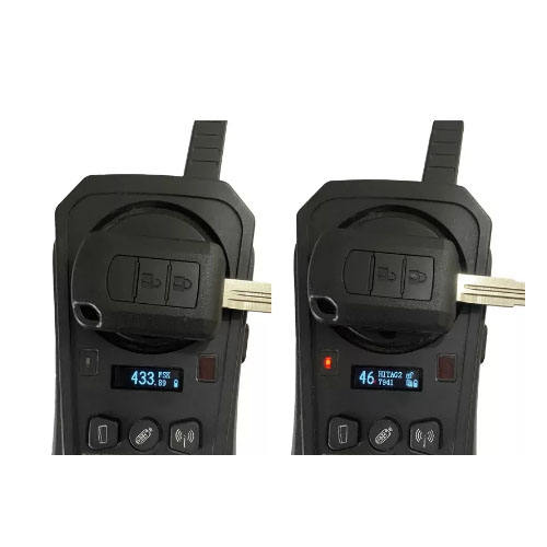 Aftermarket 2 button remote key No Logo 433MHZ ID46-7941 chip  P/N number : 6370B941 FCC: J166E For Mitsubishi Mirage Outlander ASX 2016-2017