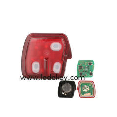 Mitsubish 2 button remote key with Left Blade No Logo 433MHZ ID46 chip for Mitsubish Outlander ASX Lancer Pajero L200 Triton Montero Shogun Lama after 2006 +