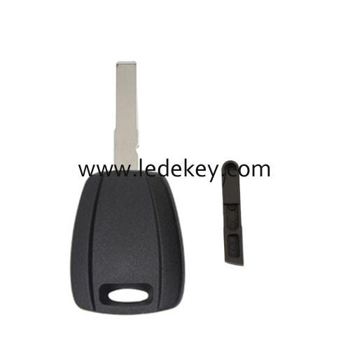 Fiat transponder key shell with chip groove SIP22 Blade (No Logo)