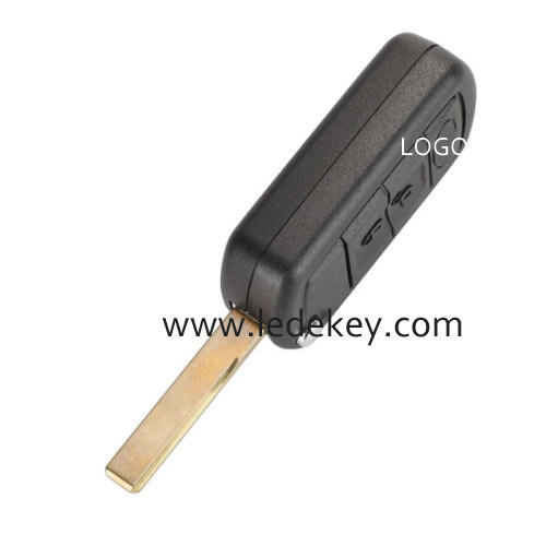 Land Rover 3 button remote key HU92 blade with logo 433MHz aftermarket PCF7935 chip
