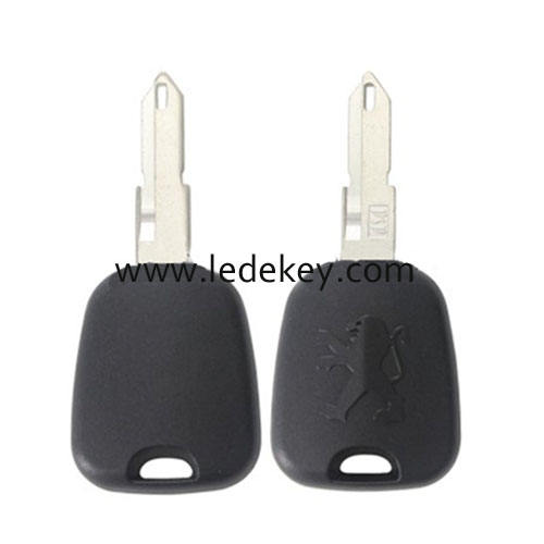 Peugeot transponder key shell 206 blade