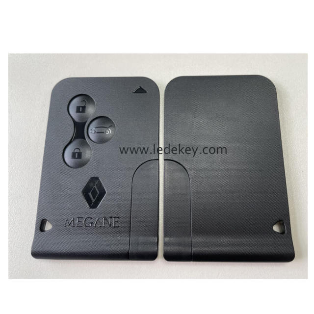 Ren-ault Megane 3 button remote key with 433Mhz ID46 PCF7947/PCF7926 Chip with logo