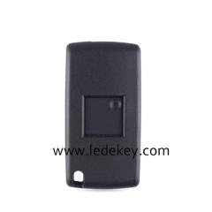 Peugeot 3 buttons flip remote key shell  ( 407/HU83 blade Trunk-CE0536 With battery place )