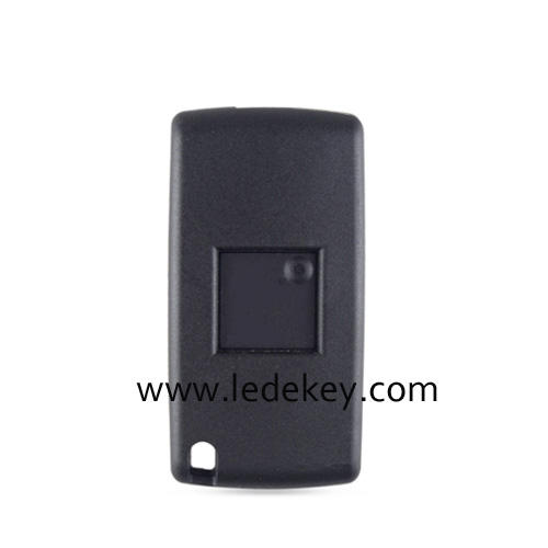 Peugeot 3 buttons flip remote key shell  ( 307/VA2 blade Trunk-CE0536 With battery place )