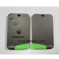 High Quality Ren-ault Laguna 2 Button Remote Key  with 433MHZ  PCF7947 with logo