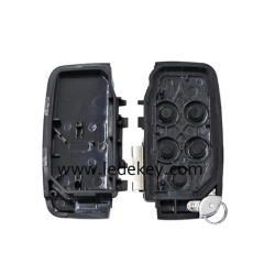 Land rover 5 button key shell with logo on the side