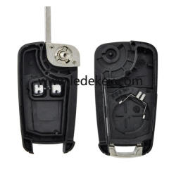 Chevrolet 2 Button remote key with 433mhz ID46 Chip (with round logo)