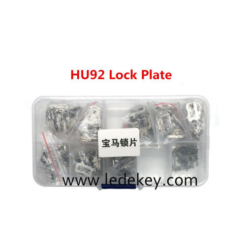 BMW/Peugeot HU92 Lock container,it has 1,2,3,4 and 11,12,13,14 lock plate 25pcs each,total 200pcs lock plate
