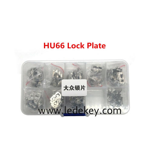 Audi VW HU66 Lock parts container,it has 1,2,3,4 and 11,12,13,14 Lock plate 25pcs each,total 200pcs lock plate