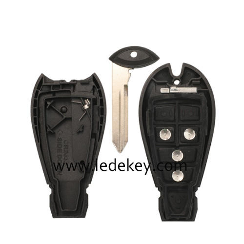 2 Buttons Fobik Remote Key Case Fob Shell For Chrysler Jeep Grand Cherokee Dodge Durango Magnum Ram