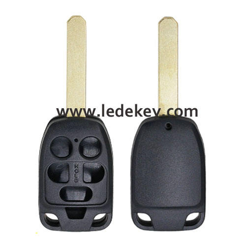 Honda 6 button remote key shell No key pad inside