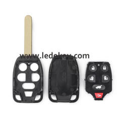 Honda 6 button remote key shell