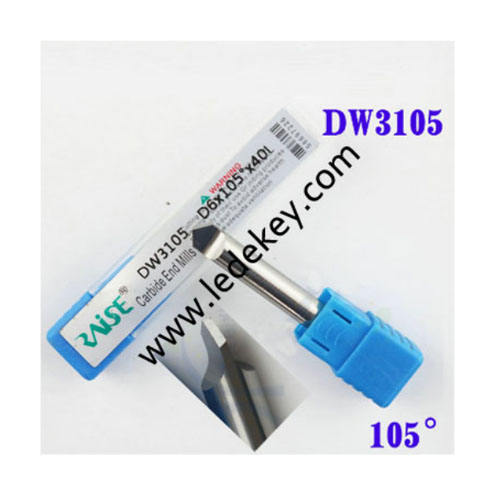 Aftermarket general 105° double side Carbide end mills cutter  for All automatic key cutting machine(V8/X6,SEC-E9,CONDOR,A7)