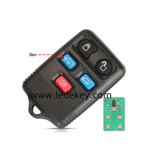 5 Button SUV Remote Car Key Alarm 315Mhz For Ford E150 E250 F-150 Focus Escape Kuga Mustang FCCID CWTWB1U551/CWTWB1U511