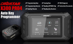 OBDSTAR X300 PRO 4 Key Programmer Key Master 5 Full Version same IMMO Function as X300 DP PLUS