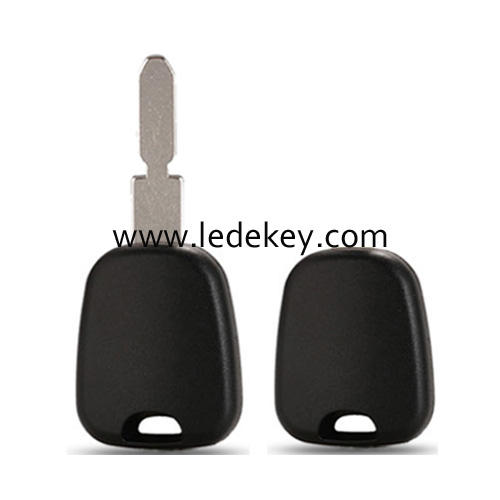 Citroen transponder blank key shell with 406 blade