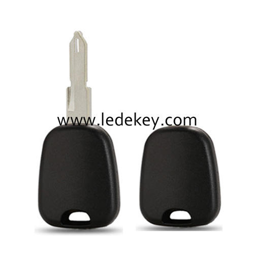 Peugeot  transponder key shell without logo with 206/NE73 blade