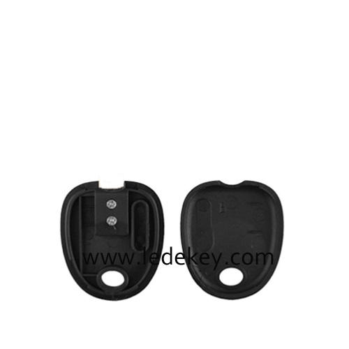 Kia transponder key shell with Middle Right blade no logo