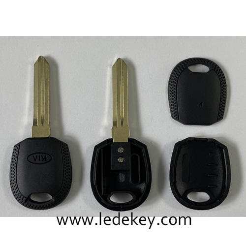 Kia transponder key shell with logo with Left blade