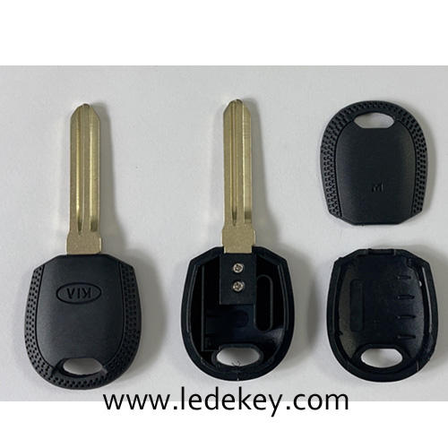 Kia transponder key shell with logo with Right blade