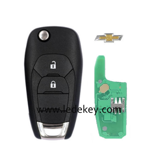 Chevrolet 2 button remote key with 433mhz 4A chip for Chevrolet Cruze 2015 Trax Sonic Spark 2021