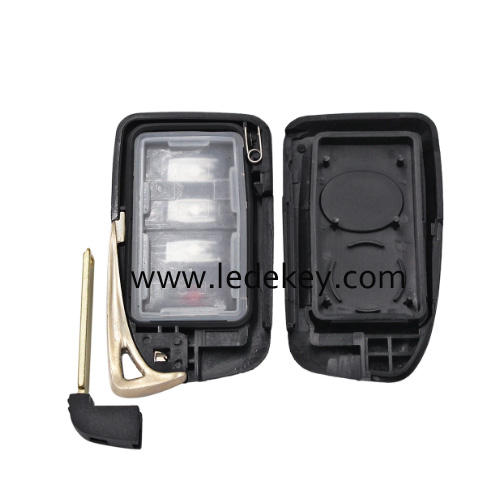 Lexus 4 button SUV smart key shell with blade with logo