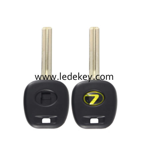 Lexus transponder key shell with logo Toy48 blade